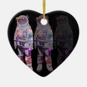 Galaktischer Reisender Keramikornament (Vorne)