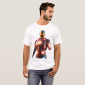 Galaktischer Rüstungsanstieg T-Shirt (Vorne ganz)