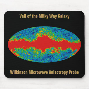 Galaktischer Schleier der Milchstraße über dem WMA Mousepad