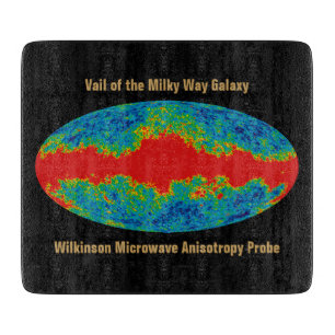 Galaktischer Schleier der Milchstraße über dem WMA Schneidebrett