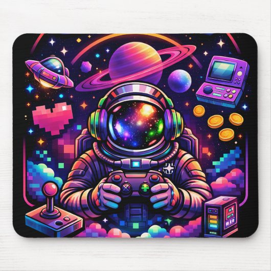 Galaktischer Spieler von mir Mousepad (Vorne)