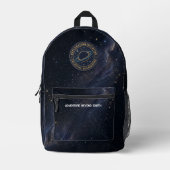 Galaktischer Sterne & Weltraum-Explorer-Rucksack Bedruckter Rucksack (Vorderseite)