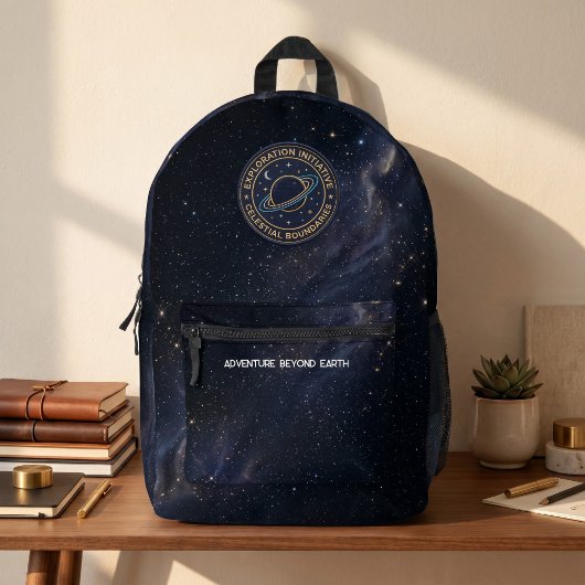 Galaktischer Sterne & Weltraum-Explorer-Rucksack Bedruckter Rucksack