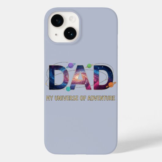 Galaktischer Vater Universums-Abenteuer Case-Mate iPhone Hülle (Rückseite)