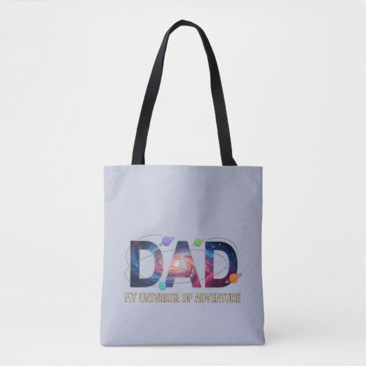 Galaktischer Vater Universums-Abenteuer Tasche (Vorderseite)