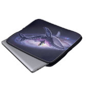 Galaktischer Wal Laptop-Hülle Laptopschutzhülle (Vorne Knopf)