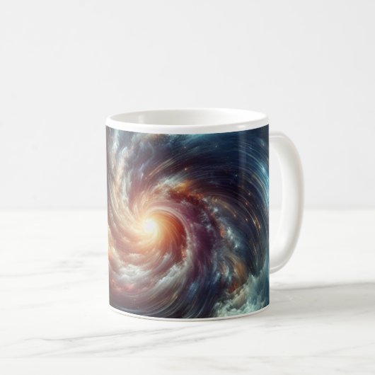 Galaktischer Whirlpool Cup Kaffeetasse (VorderseiteRechts)