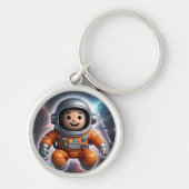 Galaktisches Abenteuer Schlüsselanhänger (Vorne)