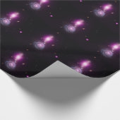 Galaktisches Ausrufezeichen Geschenkpapier (Ecke)
