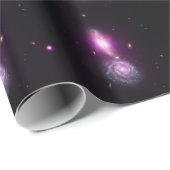 Galaktisches Ausrufezeichen Geschenkpapier (Rolleneckpunkt)