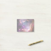 Galaktisches Äußeres Lila Nebulat Post-it Klebezettel (Auf Schreibtisch)