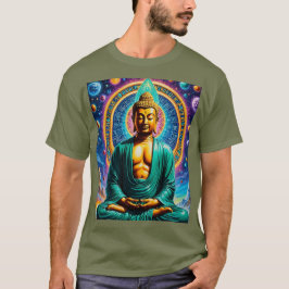 Galaktisches Buddha Zodiac Energy Shirt