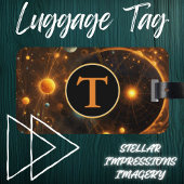 Galaktisches Flüstern Gepäckanhänger