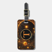 Galaktisches Flüstern Gepäckanhänger (Vorderseite vertikal)