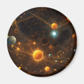 Galaktisches Flüstern Magnet (Vorne)