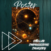 Galaktisches Flüstern Poster