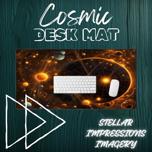 Galaktisches Flüstern Schreibtischunterlage