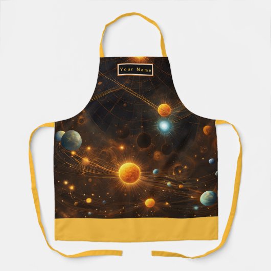 Galaktisches Flüstern Schürze (Vorderseite)