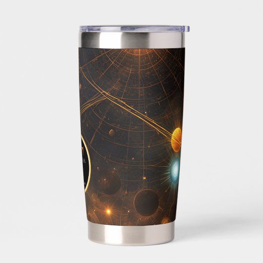 Galaktisches Flüstern Thermobecher (Links)