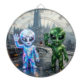 Galaktisches Freunde Dartboard Dartscheibe