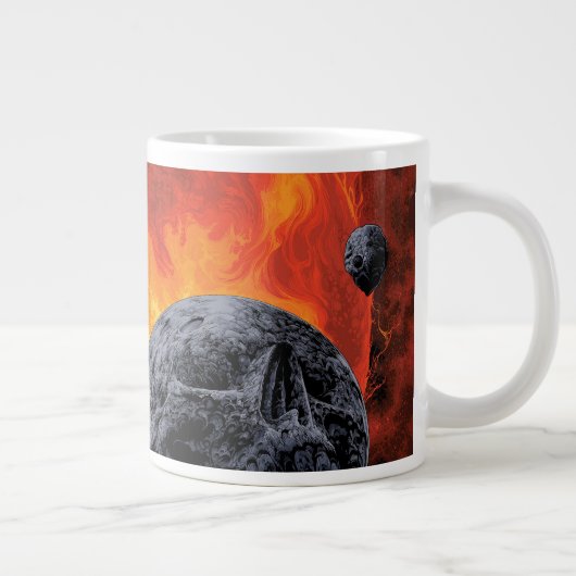 Galaktisches Friedhofposter, Macs 2129-1. Jumbo-Tasse (Rechts)