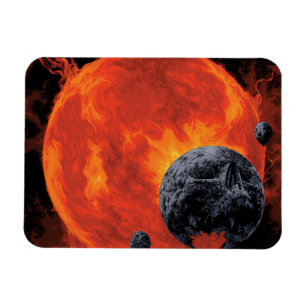 Galaktisches Friedhofposter, Macs 2129-1. Magnet