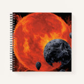 Galaktisches Friedhofposter, Macs 2129-1. Notizblock (Vorderseite)