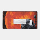 Galaktisches Friedhofposter, Macs 2129-1. Schreibtischunterlage (Tastatur & Maus)