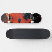 Galaktisches Friedhofposter, Macs 2129-1. Skateboard (Horizontal)