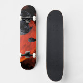 Galaktisches Friedhofposter, Macs 2129-1. Skateboard (Vorderseite)