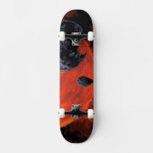 Galaktisches Friedhofposter, Macs 2129-1. Skateboard (Vorderseite)