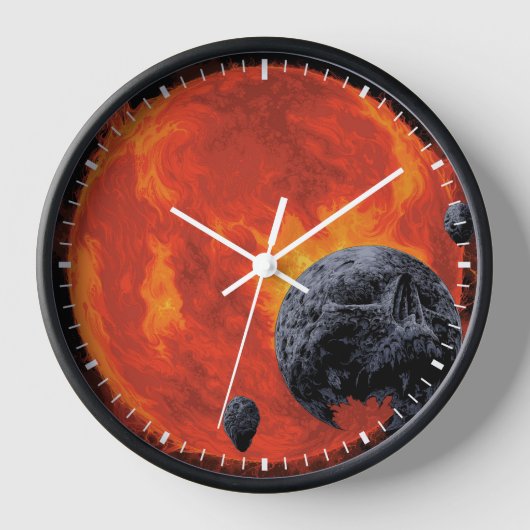 Galaktisches Friedhofposter, Macs 2129-1. Uhr (Vorderseite)