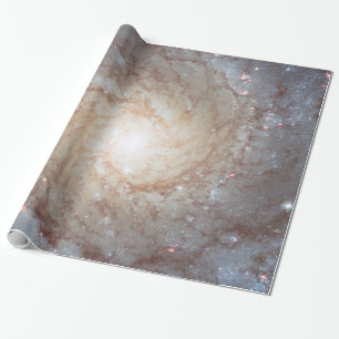 Galaktisches helles Turbulenz-Packpapier Geschenkpapier