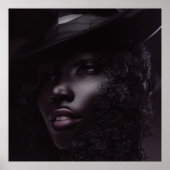 Galaktisches Humanoid-Poster Poster (Vorne)