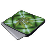 Galaktisches Leaf... Laptopschutzhülle (Vorne Knopf)