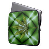 Galaktisches Leaf... Laptopschutzhülle (Vorderseite Links)