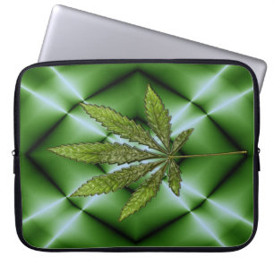 Galaktisches Leaf... Laptopschutzhülle