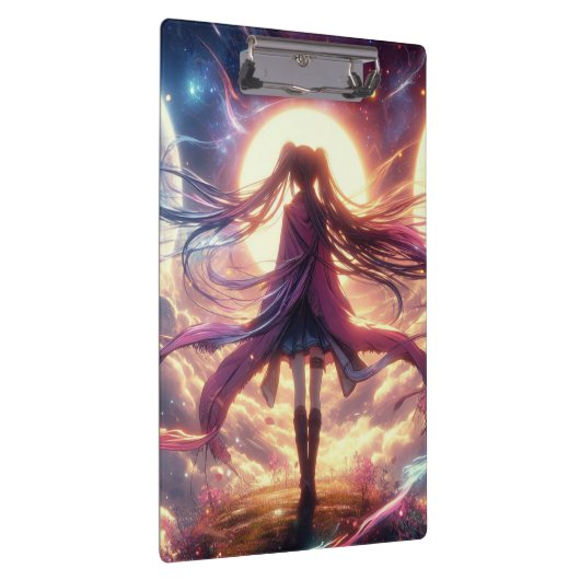 Galaktisches Licht: Flüstern des Kosmos Klemmbrett (Rechts)