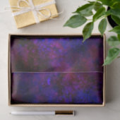 Galaktisches Lila Seidenpapier (Geschenk)