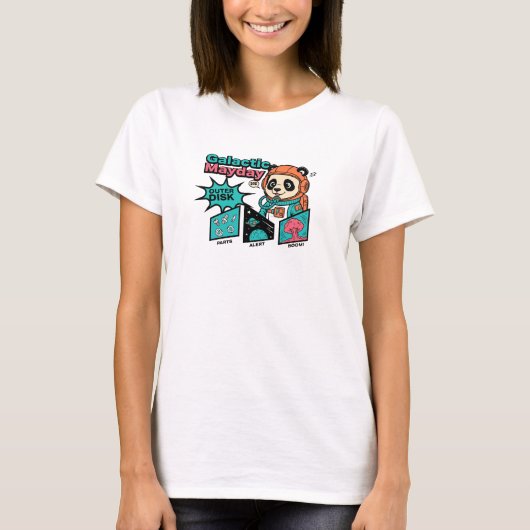 Galaktisches Mayday T-Shirt (Vorderseite)