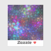 Galaktisches Mosaik Aufkleber (Blatt)