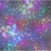 Galaktisches Mosaik Aufkleber (Vorderseite)