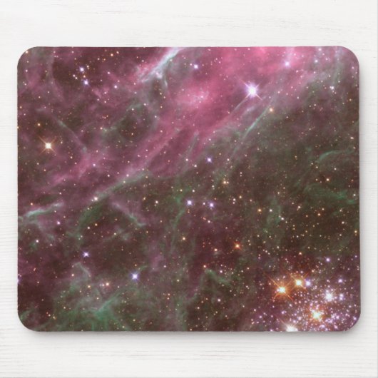 Galaktisches nächtlicher Himmel mousepad (Vorne)