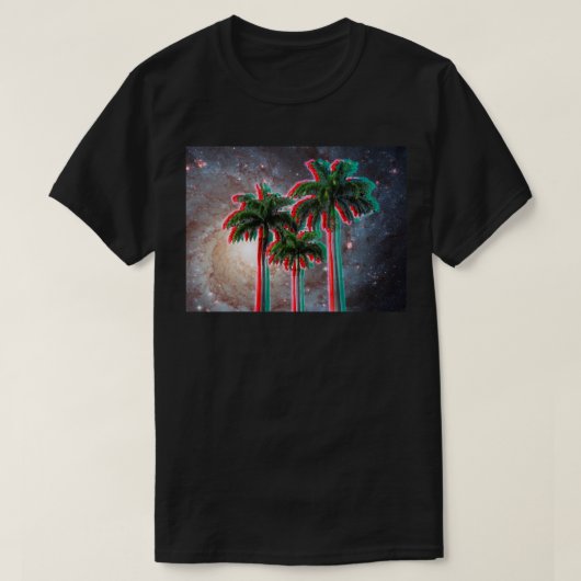 Galaktisches Paradies T-Shirt (Design vorne)