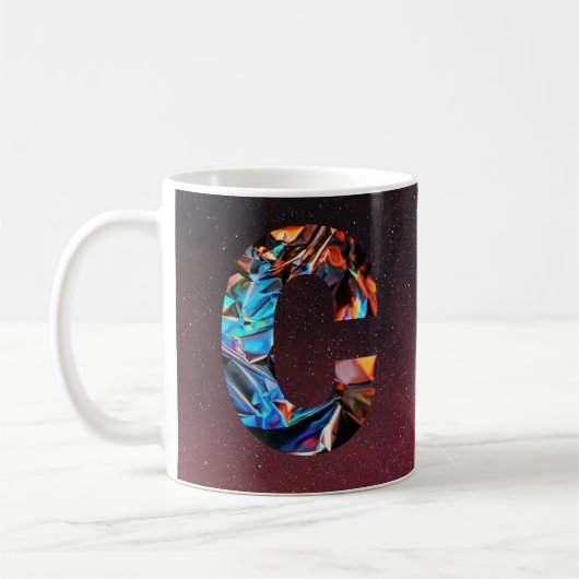 Galaktisches Prism Initial C Tasse (Links)