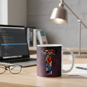 Galaktisches Prism Initial T Tasse
