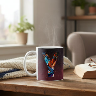 Galaktisches Prisma Initial Y Tasse