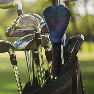 Galaktisches Schleiernebel-Sternenfeld Kosmisch Golf Headcover