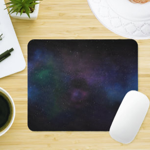 Galaktisches Schleiernebel-Sternenfeld Kosmisch Mousepad