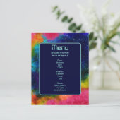 Galaktisches SCI-Fi-Hochzeitmenü (Stehend Vorderseite)